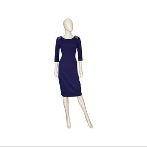 Concord Purple Midi Dress